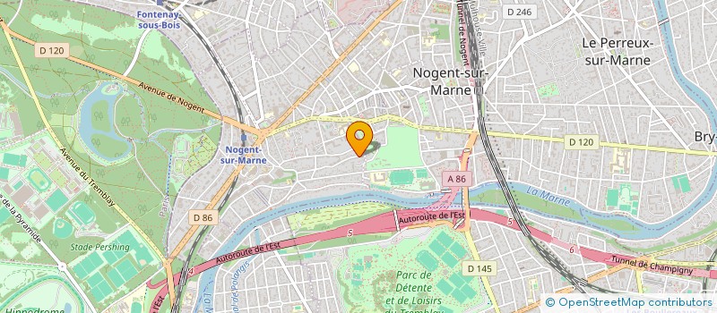 localisation de l'entreprise SCI DES PIERRES FAMILIALES à NOGENT-SUR-MARNE