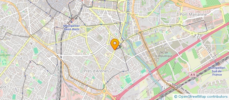 localisation de l'entreprise SCI DES PIGNES à MONTPELLIER
