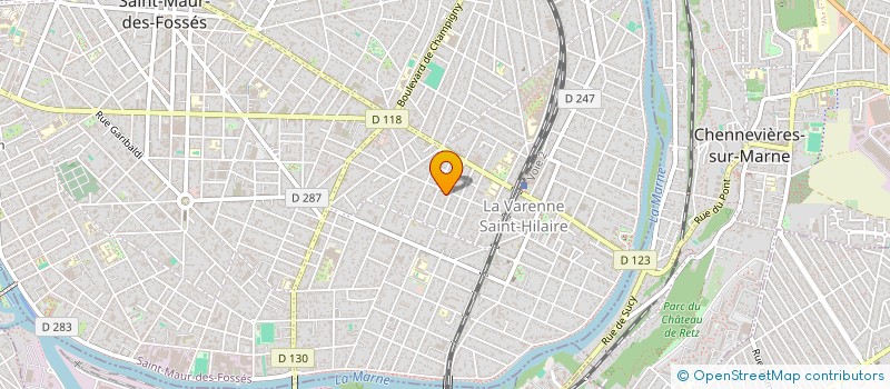 localisation de l'entreprise SCI DES PILIERS à SAINT-MAUR-DES-FOSSES