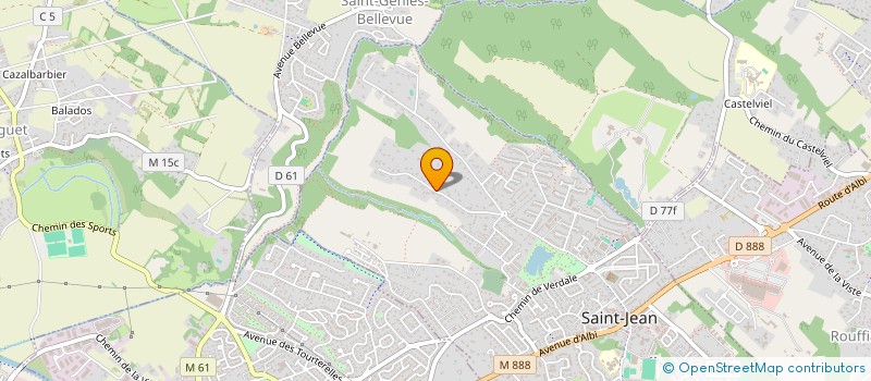 localisation de l'entreprise SCI DES PILULIERS à SAINT-JEAN