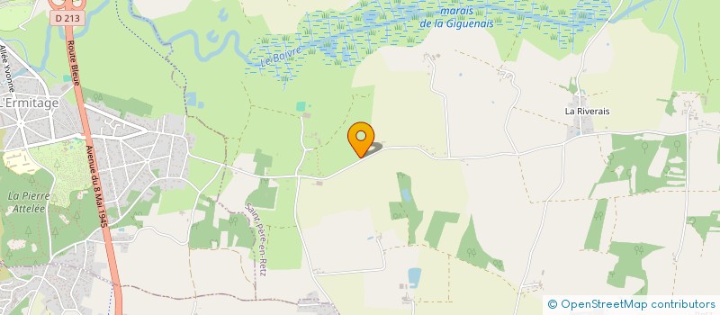 localisation de l'entreprise SCI DES PINS  SAINT-PERE-EN-RETZ