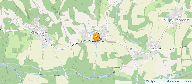 localisation de l'entreprise SCI DES PINS  BOUCONVILLE-VAUCLAIR