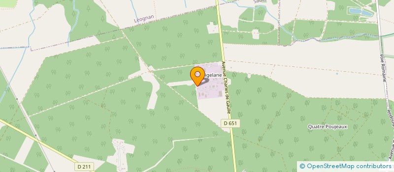 localisation de l'entreprise SCI DES PINS VERTS  LE BARP