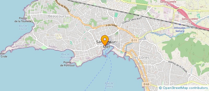 localisation de l'entreprise SCI DES PIRATES à SIX-FOURS-LES-PLAGES