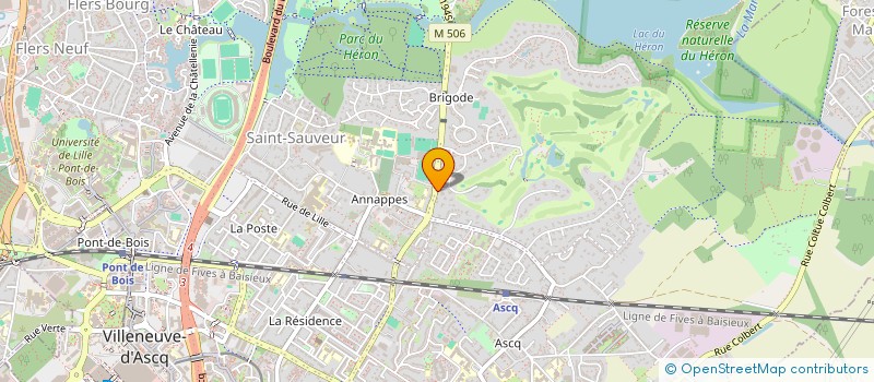 localisation de l'entreprise SCI DES PIRIGUINES à VILLENEUVE-D'ASCQ