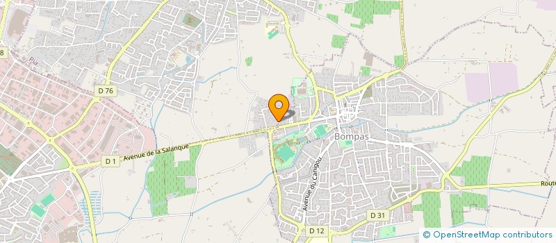localisation de l'entreprise SCI DES PISTES D'EYNE à BOMPAS