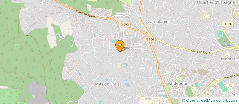 localisation de l'entreprise SCI DES PIVERTS  NIMES