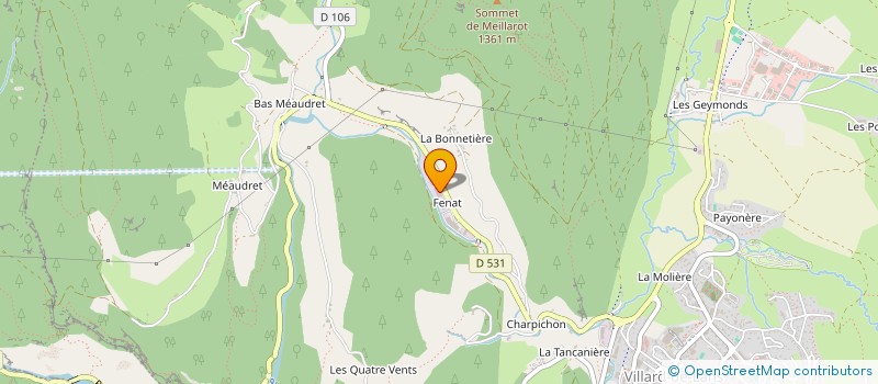 localisation de l'entreprise SCI DES PLANETES  VILLARD-DE-LANS