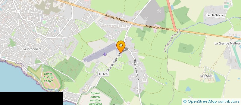 localisation de l'entreprise SCI DES PLANTES à LES SABLES D'OLONNE