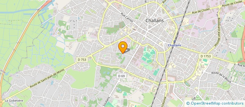 localisation de l'entreprise SCI DES PLANTES à CHALLANS