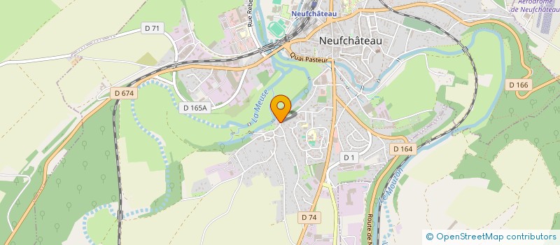 localisation de l'entreprise SCI DES PLANTES à NEUFCHATEAU