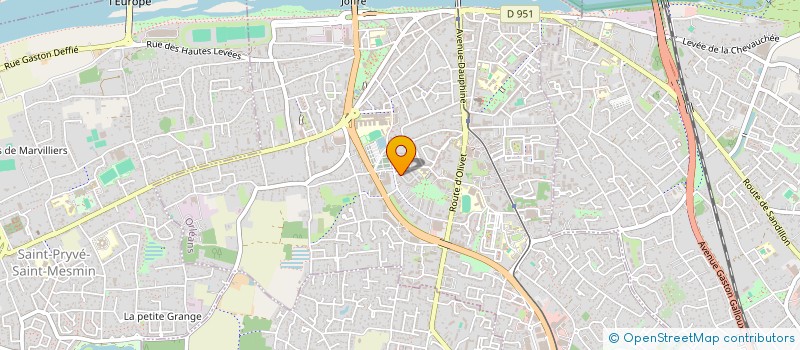 localisation de l'entreprise SCI DES PLANTES à ORLEANS
