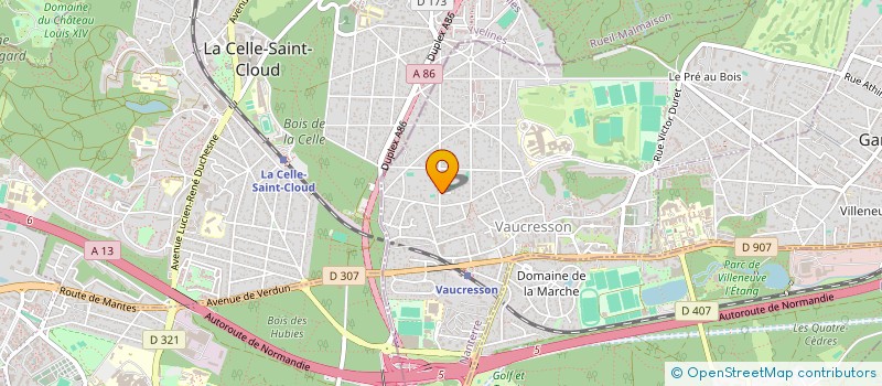 localisation de l'entreprise SCI DES PLIS à VAUCRESSON