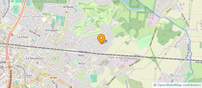 localisation de l'entreprise SCI DES POETES à VILLENEUVE D ASCQ