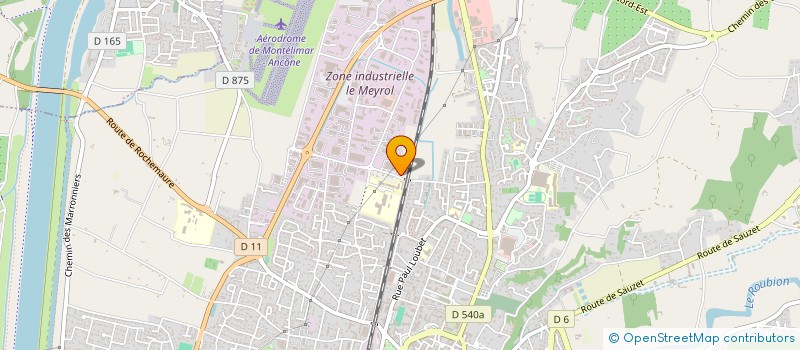 localisation de l'entreprise SCI DES POIRIERS à MONTELIMAR