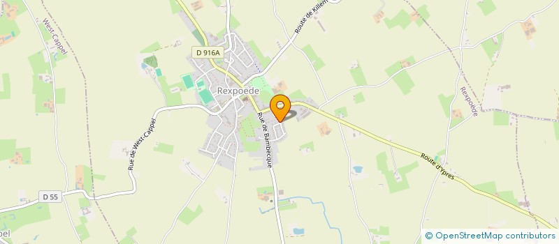 localisation de l'entreprise SCI DES POLDERS  GHYVELDE