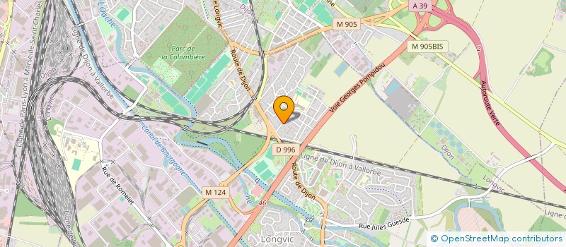 localisation de l'entreprise SCI DES POMMERETS  LONGVIC