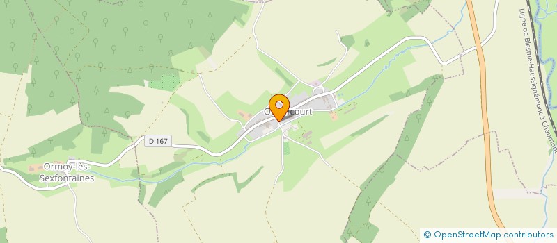 localisation de l'entreprise SCI DES POMMEREUX à OUDINCOURT