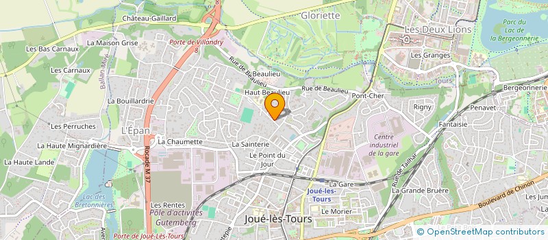 localisation de l'entreprise SCI DES POMMIERS à JOUE-LES-TOURS
