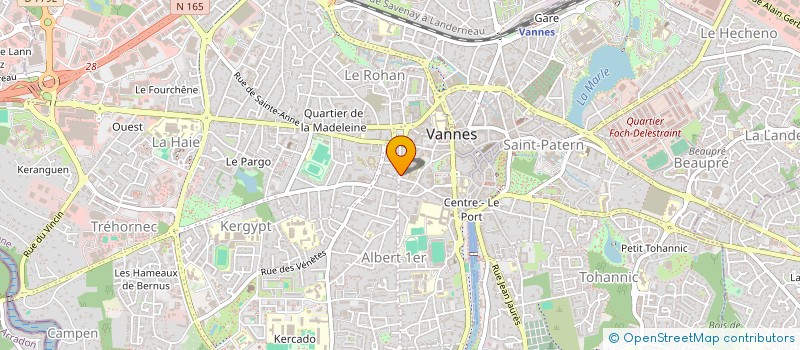 localisation de l'entreprise SCI DES POMMIERS à VANNES