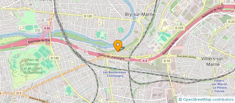 localisation de l'entreprise SCI DES POMMIERS  BRY-SUR-MARNE