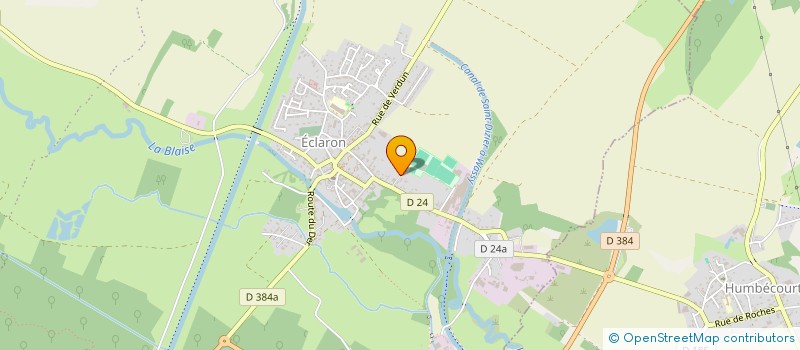 localisation de l'entreprise SCI DES POMMIERS à ECLARON-BRAUCOURT-SAINTE-LIVIERE