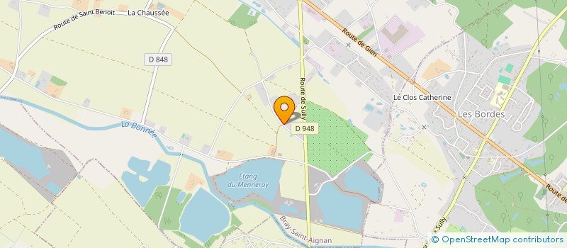 localisation de l'entreprise SCI DES PONTONS à BRAY-SAINT-AIGNAN