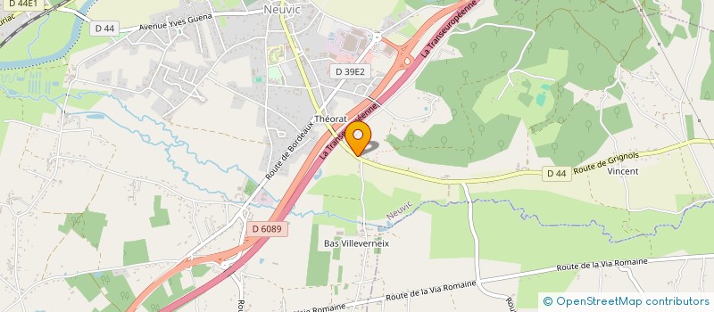 localisation de l'entreprise SCI DES PONTS DU VERN  NEUVIC