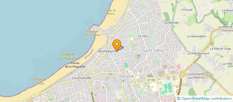 localisation de l'entreprise SCI DES PORTES CARTIER  SAINT-MALO