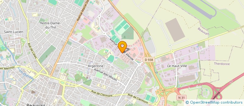 localisation de l'entreprise SCI DES POTS ROUGES à SAINT-PAUL