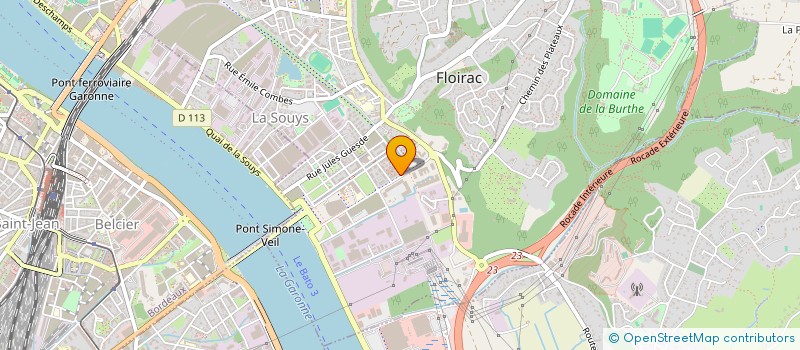 localisation de l'entreprise SCI DES PRATICIENS DE FLOIRAC  FLOIRAC