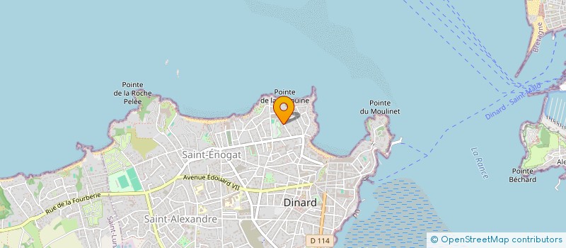 localisation de l'entreprise SCI DES PREAUX  SAINT-BRIAC-SUR-MER