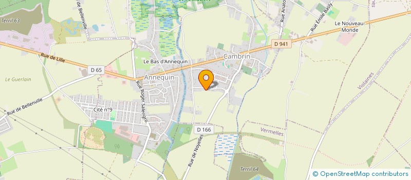 localisation de l'entreprise SCI DES PRELES  CAMBRIN