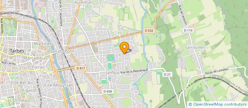 localisation de l'entreprise SCI DES PRES  SEMEAC