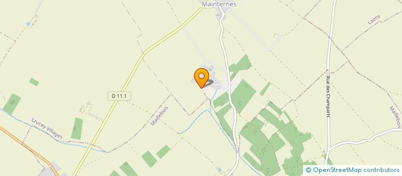 localisation de l'entreprise SCI DES PRES à CRUCEY-VILLAGES