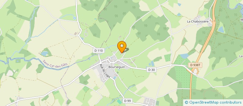 localisation de l'entreprise SCI DES PRES  BOURNEAU