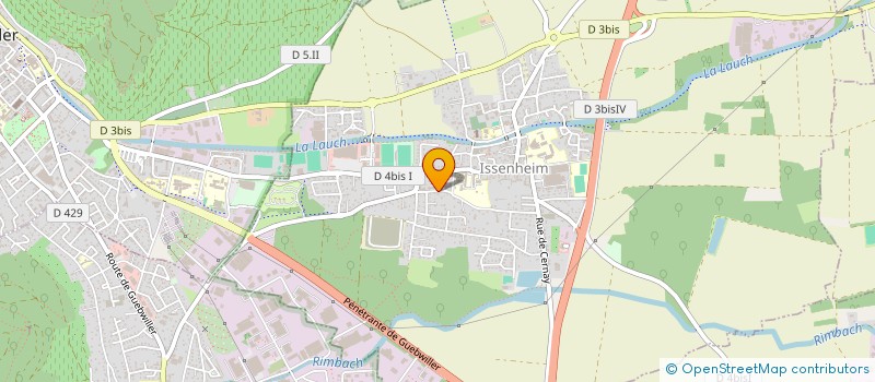 localisation de l'entreprise SCI DES PRES  BERRWILLER