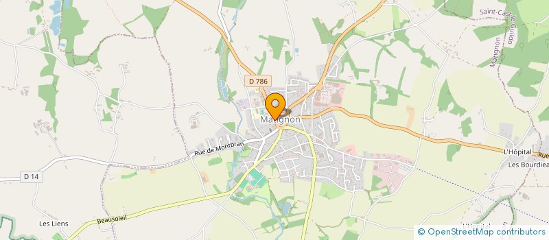 localisation de l'entreprise SCI DES PRES  MATIGNON