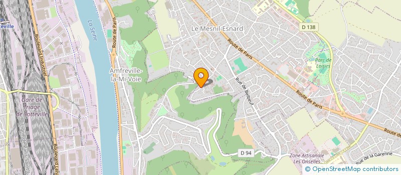 localisation de l'entreprise SCI DES PRES  LE MESNIL-ESNARD