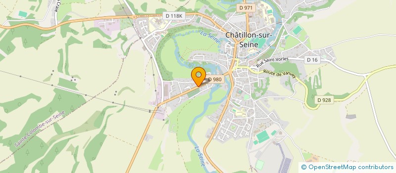 localisation de l'entreprise SCI DES PRES  CHATILLON-SUR-SEINE