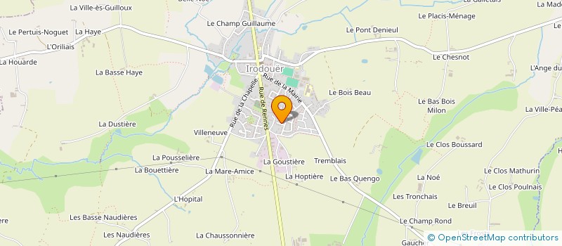 localisation de l'entreprise SCI DES PRES  LANGAN