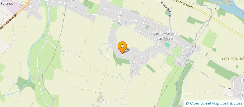localisation de l'entreprise SCI DES PRES à SAINT-MARTIN-SUR-OCRE