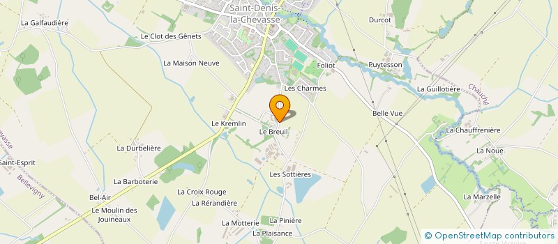 localisation de l'entreprise SCI DES PRES  BELLEVIGNY