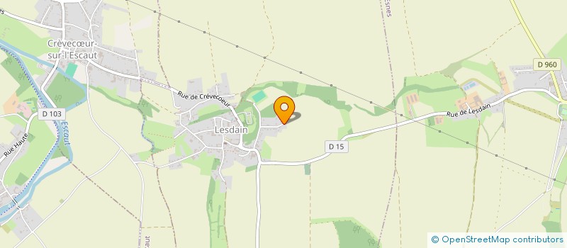 localisation de l'entreprise SCI DES PRES  LESDAIN