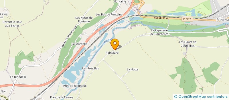 localisation de l'entreprise SCI DES PRES  LIGNIERES