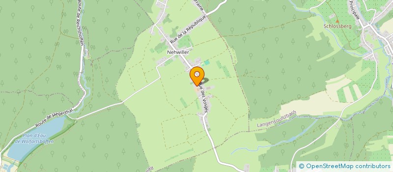 localisation de l'entreprise SCI DES PRES  REICHSHOFFEN