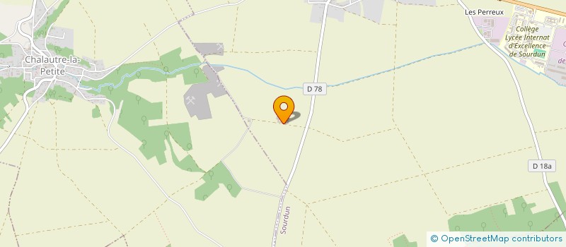 localisation de l'entreprise SCI DES PRES  SOURDUN