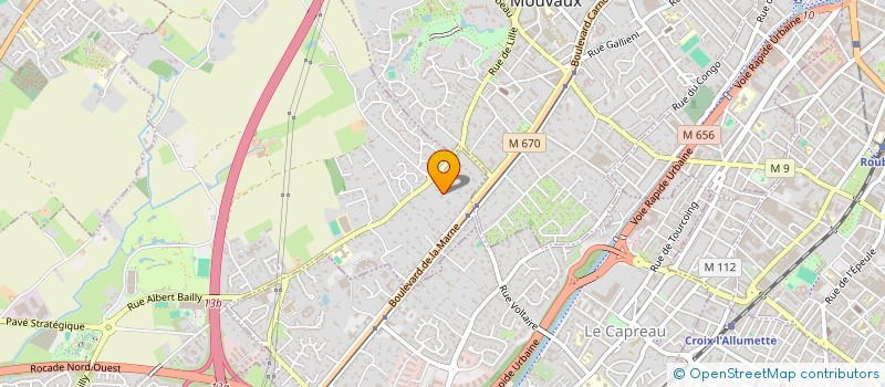 localisation de l'entreprise SCI DES PRES BAVIN à MARCQ-EN-BARŒUL