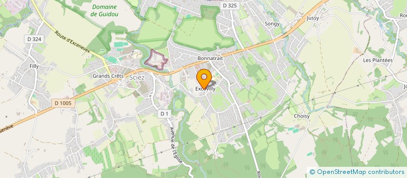 localisation de l'entreprise SCI DES PRES DE DERRIERE  SCIEZ