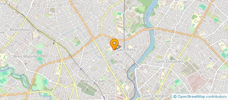 localisation de l'entreprise SCI DES PRES DE LA FILEE à NANTES